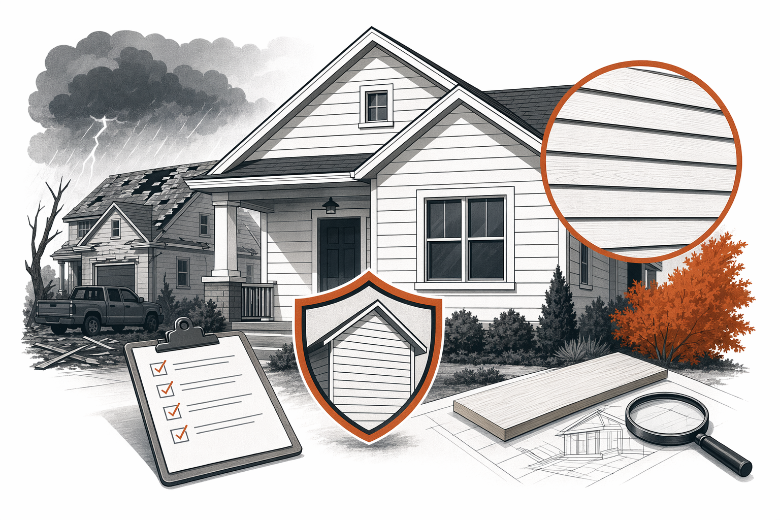 Illustration for How One Homeowner Avoided a Storm-Chaser