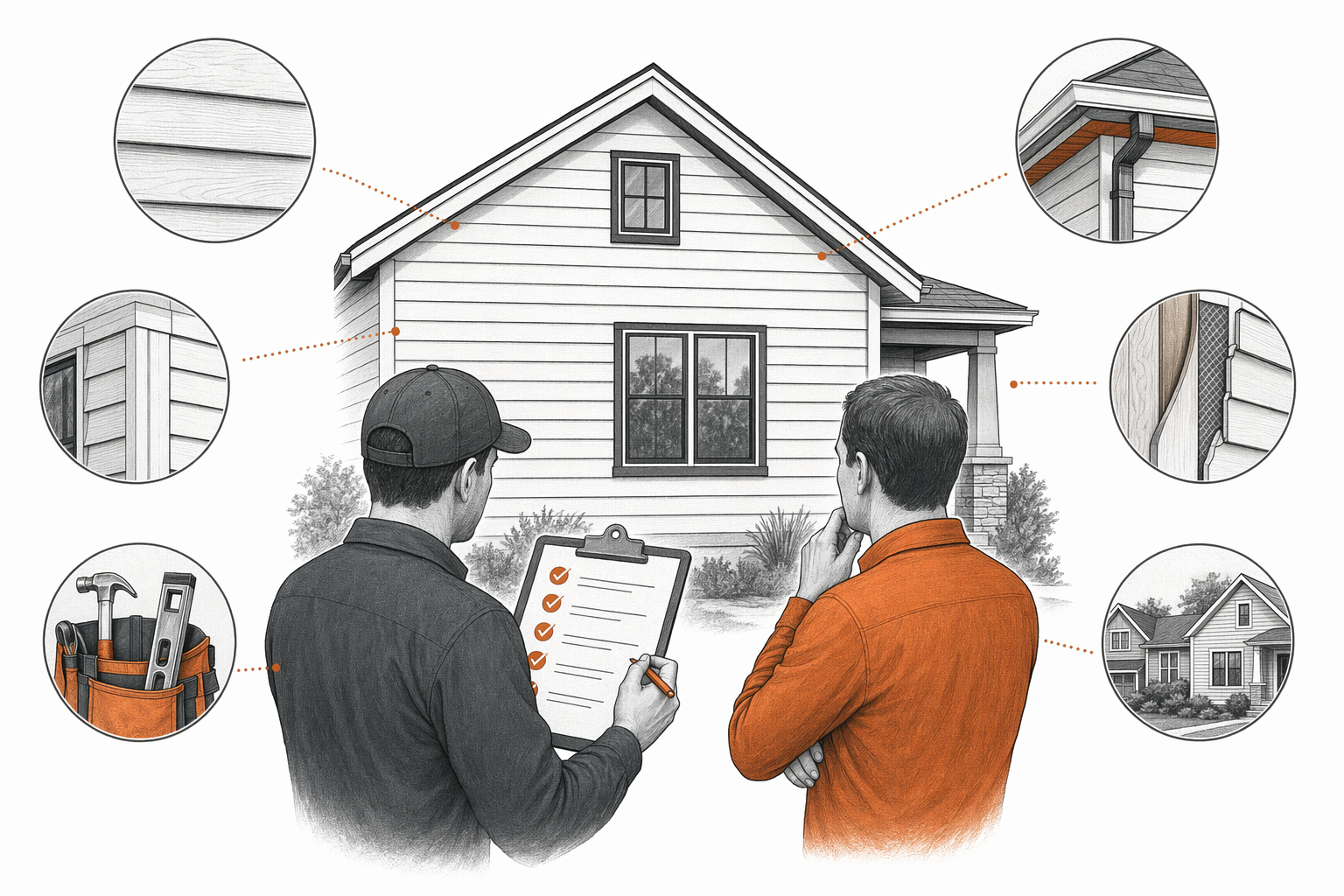 Illustration for Questions to Ask a Siding Contractor Before You Sign
