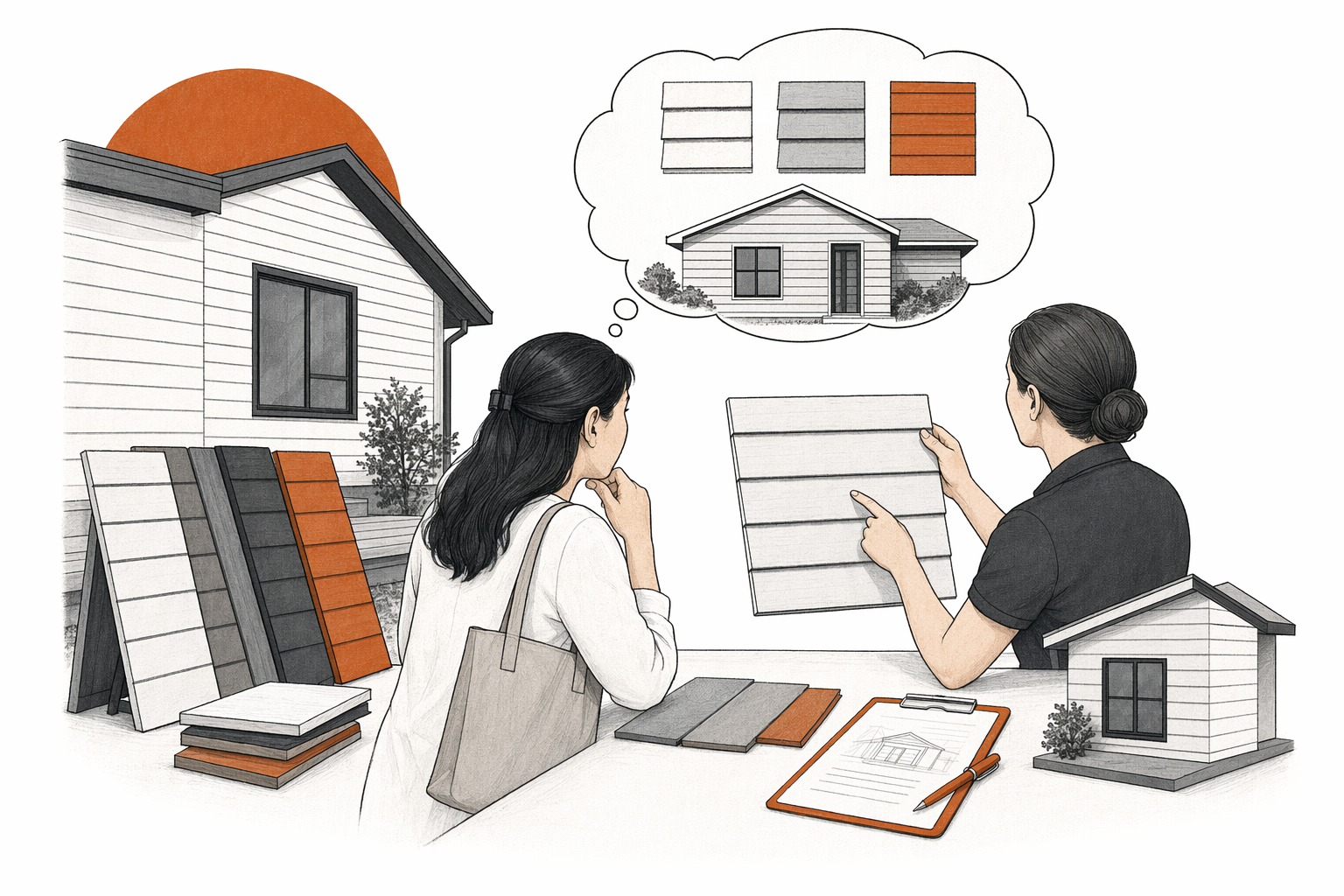 Illustration for Getting Siding Quotes When English Isn't Your First Language